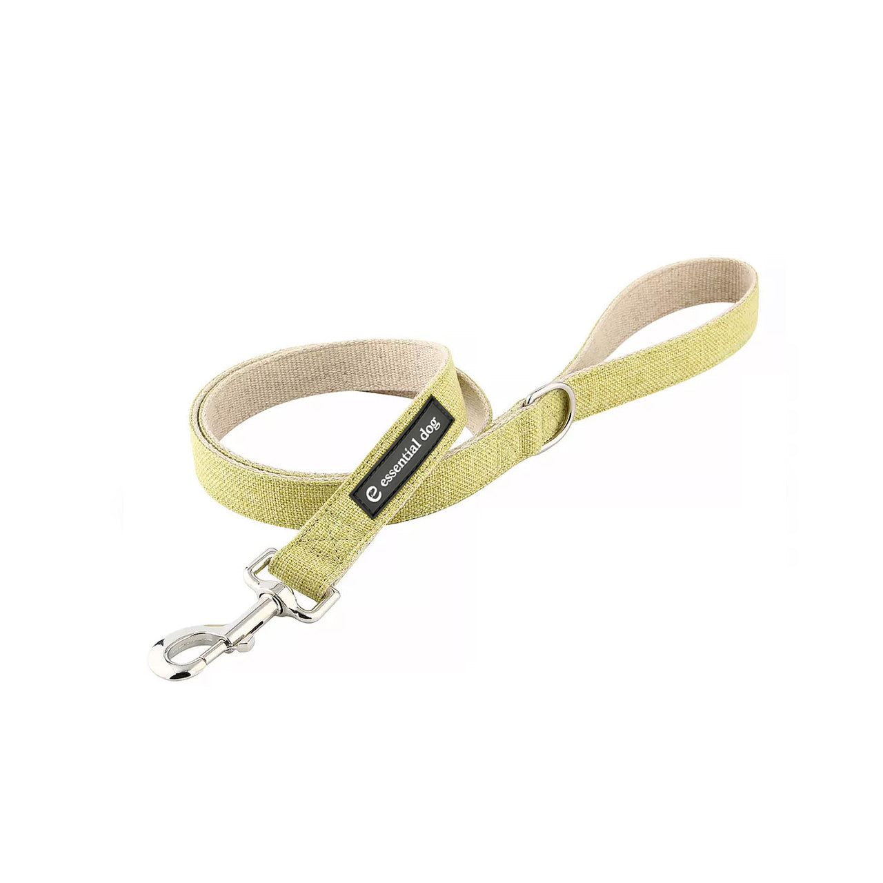 Organic Hemp & Cotton Dog Lead - Grass Green-2
