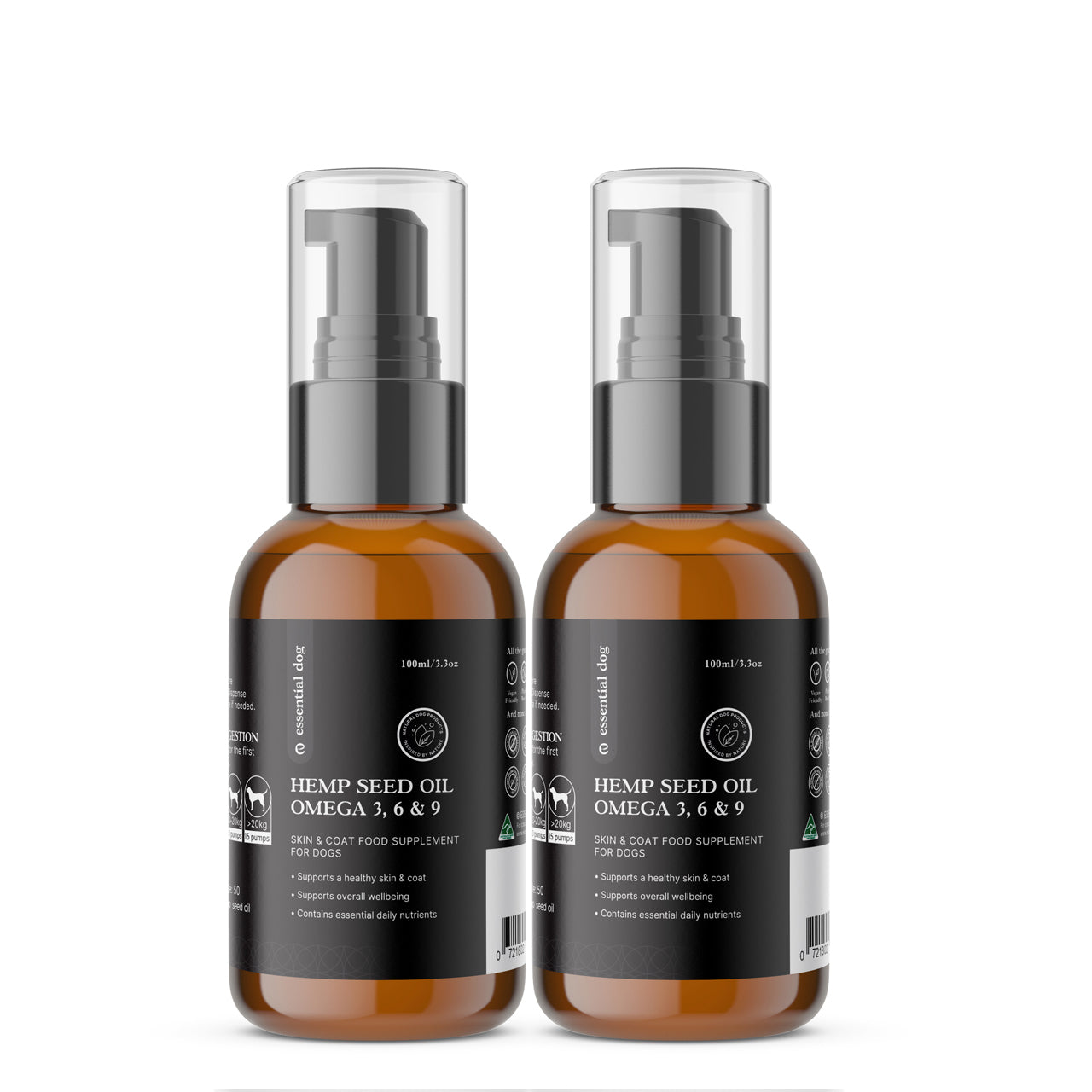 australian made hemp oil for dogs anxiety stress itchy skin-1