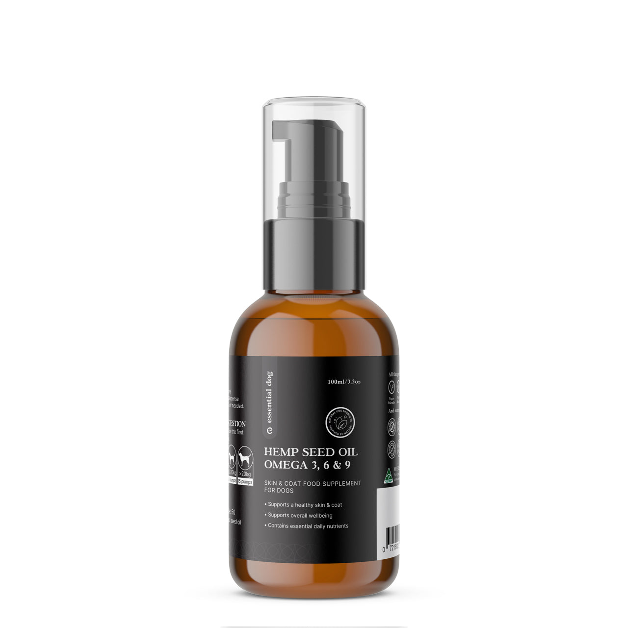 Australian made Hemp Seed Oil for Dogs-0