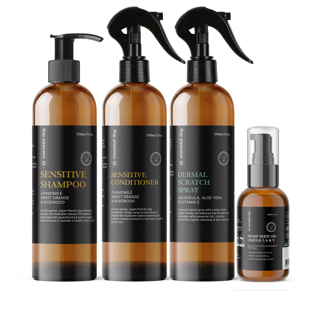 Dermal Scratch Spray for Dogs: Aloe Vera, Calendula & Vitamin E-5