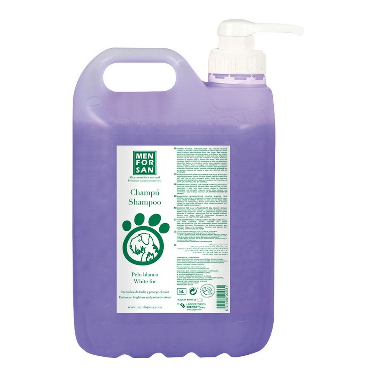 Pet shampoo Menforsan 5 L Dog-0