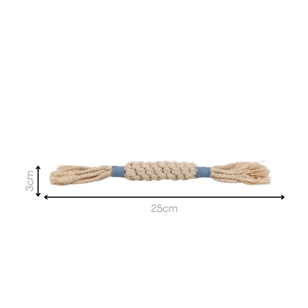 Rainbow Candy Macrame Rope Pet Toy-3